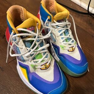 New Balance Kids Sneakers - Blue, Yellow, Green, Red